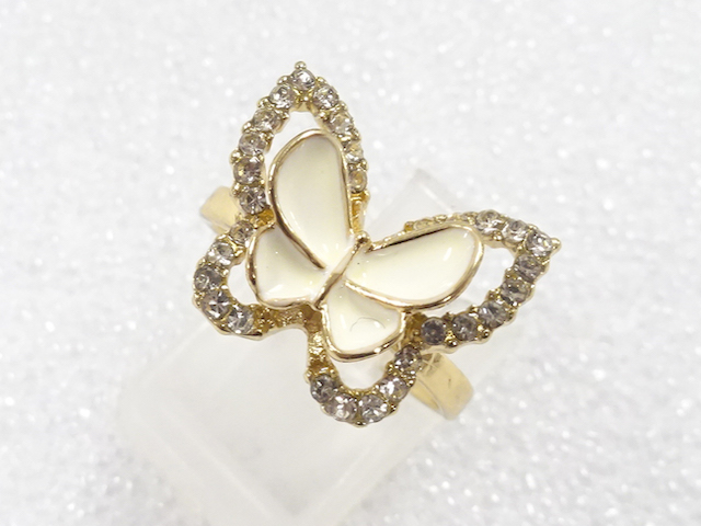 CRYSTAL FASHION RING / JP SIZE 12